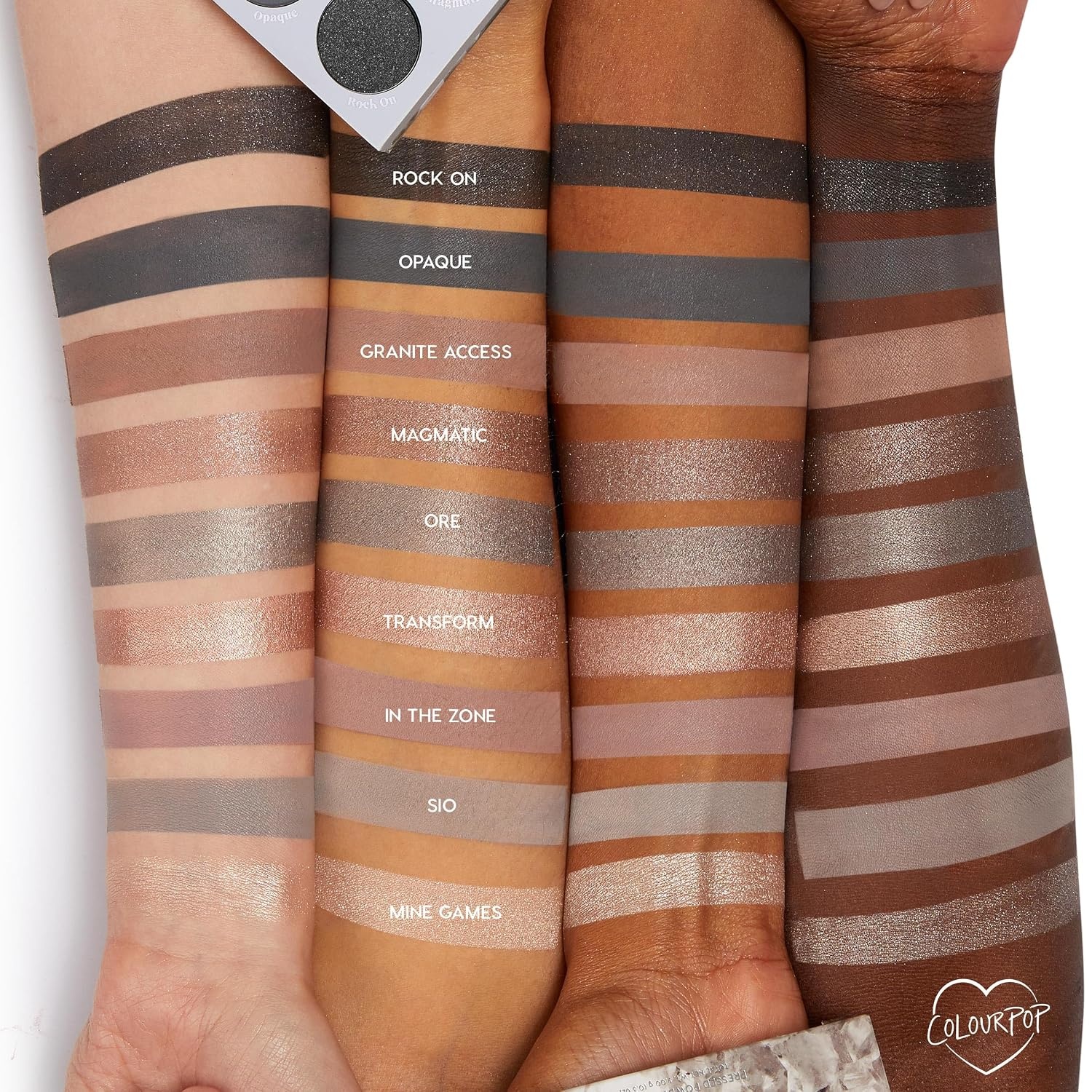 image:imageColourpop Pink Dreams Eyeshadow Palette Neutral amp Pink Eyeshadow Palette with Matte amp Glitter Finishes High Pigment Cool Toned Eye Makeup with Longwear Formula 03 ozQuartz