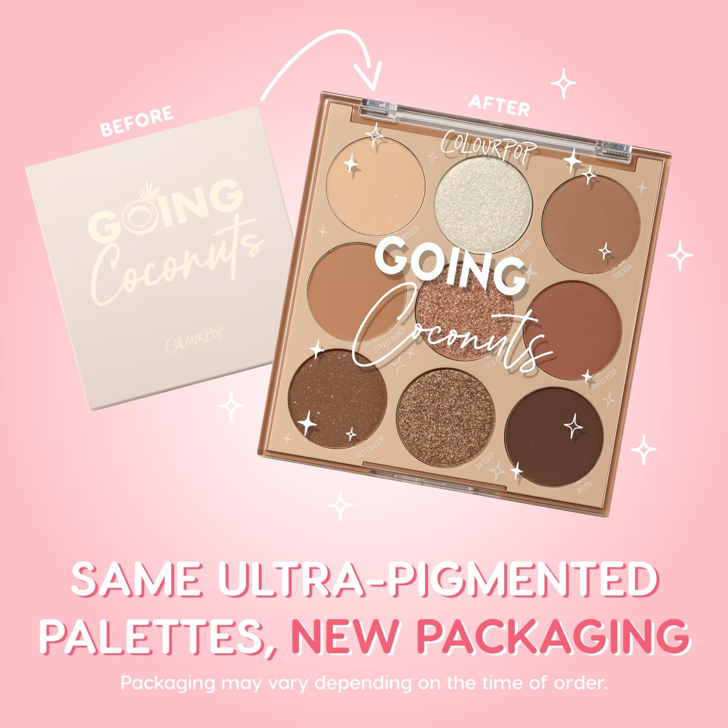 image:imageColourpop Pink Dreams Eyeshadow Palette Neutral amp Pink Eyeshadow Palette with Matte amp Glitter Finishes High Pigment Cool Toned Eye Makeup with Longwear Formula 03 ozGoing Coconuts
