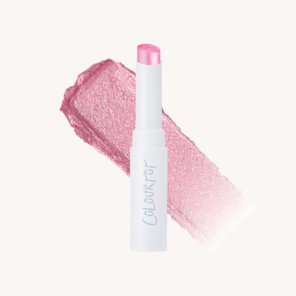 image:imageColourPop Jelly Much Gel Eyeshadow Stick  WaterBased Shimmer Eye Shadow Stick for Eyes Cheeks amp Lips  WetLook Shine amp Sparkle Finish  Cooling Glide Formula  Big Energy 01 ozPink Perfection
