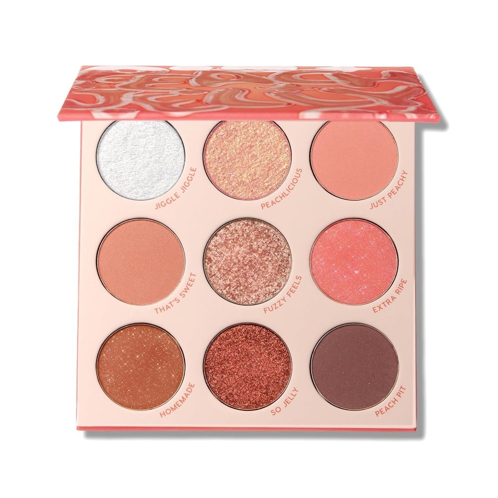 image:imageColourpop Pink Dreams Eyeshadow Palette Neutral amp Pink Eyeshadow Palette with Matte amp Glitter Finishes High Pigment Cool Toned Eye Makeup with Longwear Formula 03 ozPeach Jelly