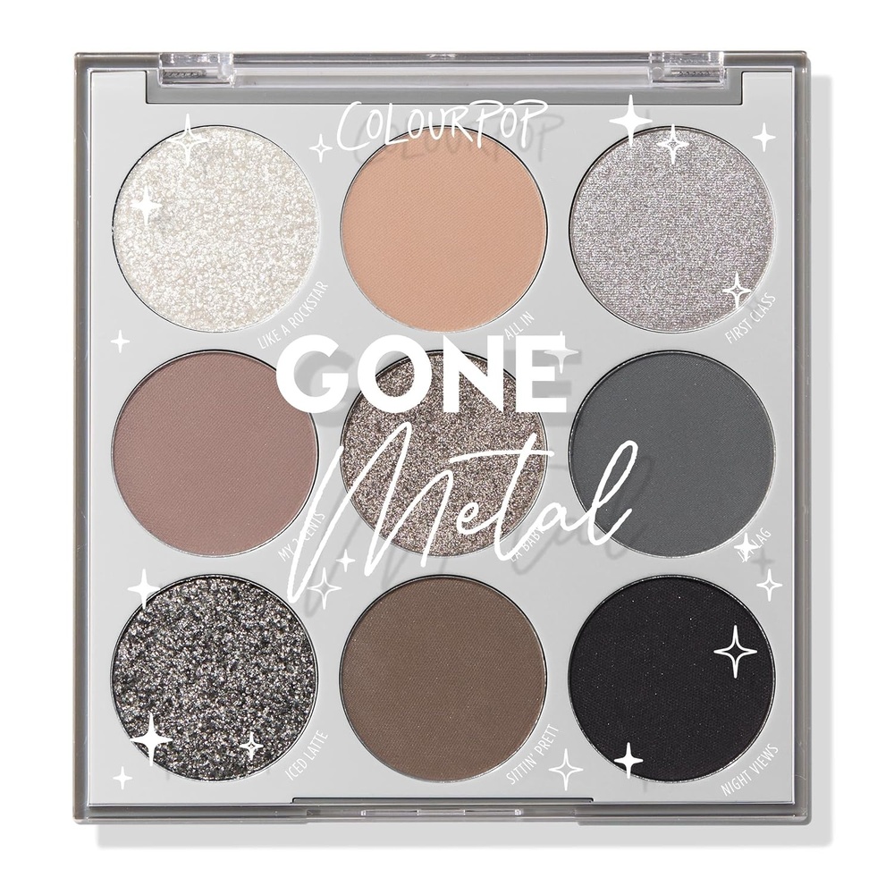 image:imageColourpop Pink Dreams Eyeshadow Palette Neutral amp Pink Eyeshadow Palette with Matte amp Glitter Finishes High Pigment Cool Toned Eye Makeup with Longwear Formula 03 ozGone Metal