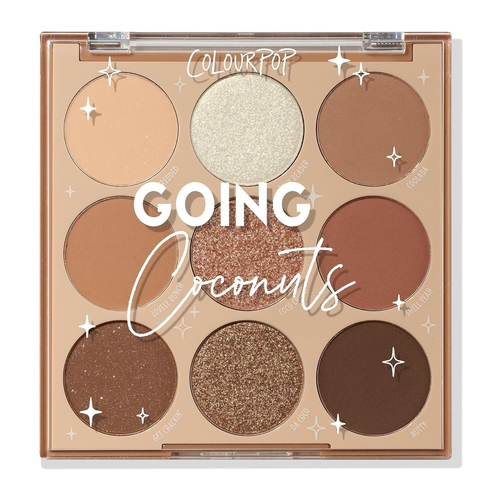 image:imageColourpop Pink Dreams Eyeshadow Palette Neutral amp Pink Eyeshadow Palette with Matte amp Glitter Finishes High Pigment Cool Toned Eye Makeup with Longwear Formula 03 ozGoing Coconuts