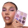 Colourpop Pink Dreams Eyeshadow Palette – Neutral & Pink Eyeshadow Palette with Matte & Glitter Finishes – High Pigment Cool Toned Eye Makeup with Longwear Formula (0.3 oz)(All Amethyst)