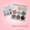 Colourpop Pink Dreams Eyeshadow Palette – Neutral & Pink Eyeshadow Palette with Matte & Glitter Finishes – High Pigment Cool Toned Eye Makeup with Longwear Formula (0.3 oz)(Gone Metal)