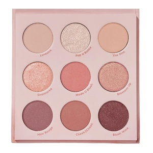 Colourpop Pink Dreams Eyeshadow Palette – Neutral & Pink Eyeshadow Palette with Matte & Glitter Finishes – High Pigment Cool Toned Eye Makeup with Longwear Formula (0.3 oz)(Blush Crush)